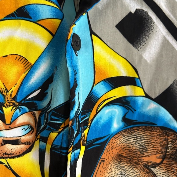 Marvel Wolverine Graphic Kids Shirt - Black and Yellow M 12 - Picture 9 of 16